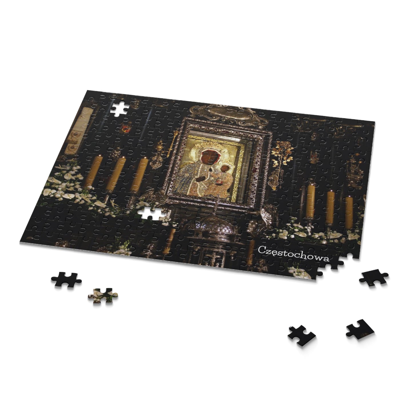 Sanctuary Matki Bozej Czestochowskiej Jasna Gora Poland Puzzle (120, 252, 500-Piece) Perfect Gift