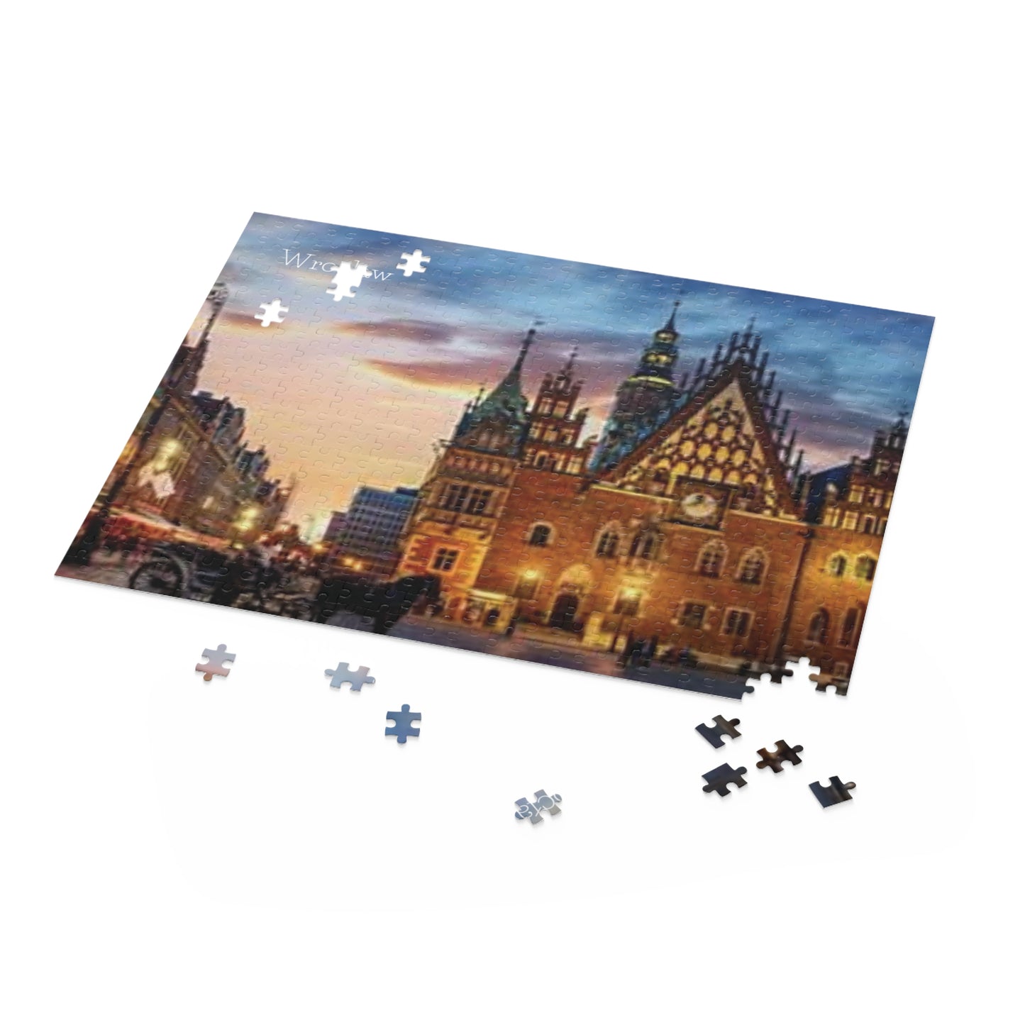 Puzzle Wroclaw Poland (120, 252, 500-Piece) Perfect Gift Family Fun