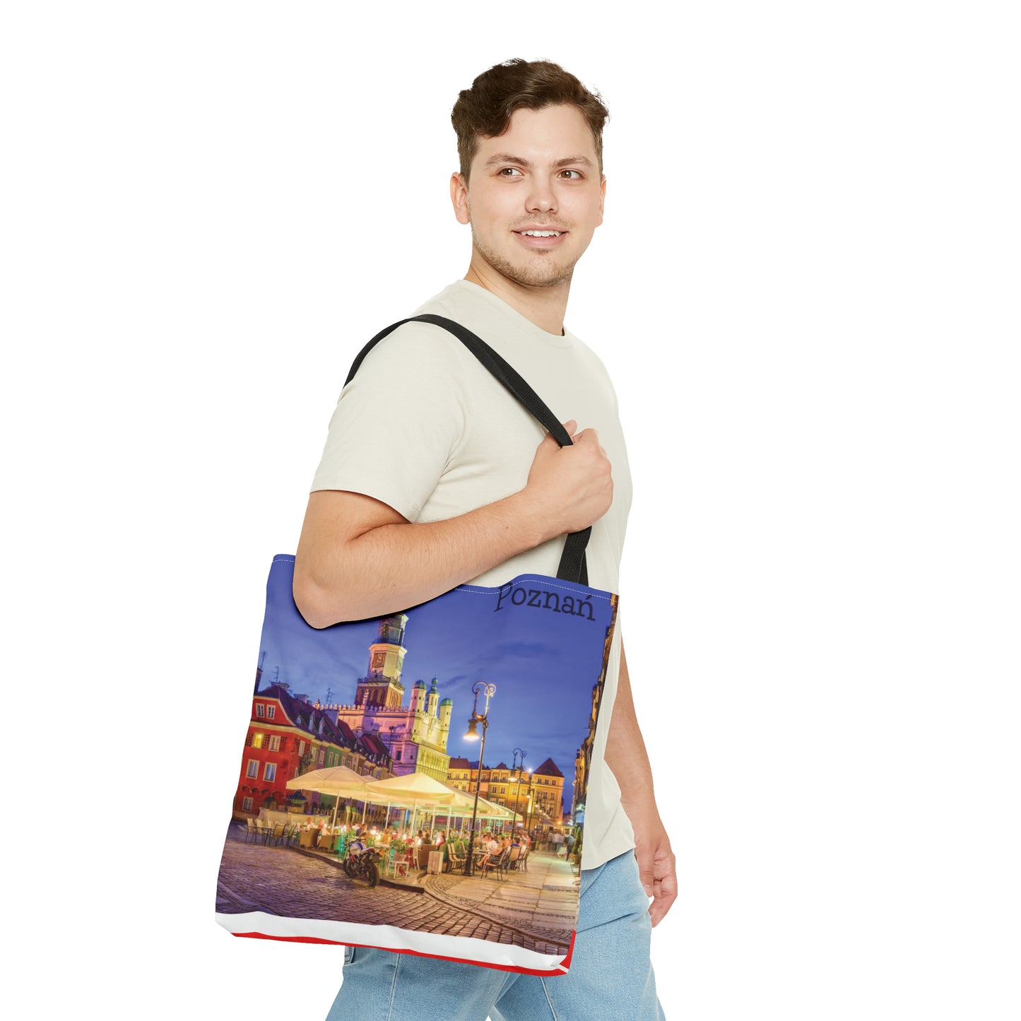Poznan Poland Tote Bag (AOP) Perfect Gift Double Sided