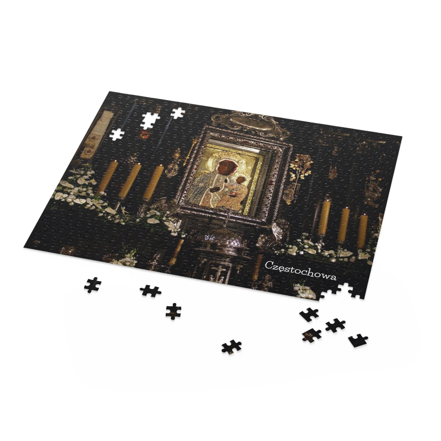 Sanctuary Matki Bozej Czestochowskiej Jasna Gora Poland Puzzle (120, 252, 500-Piece) Perfect Gift