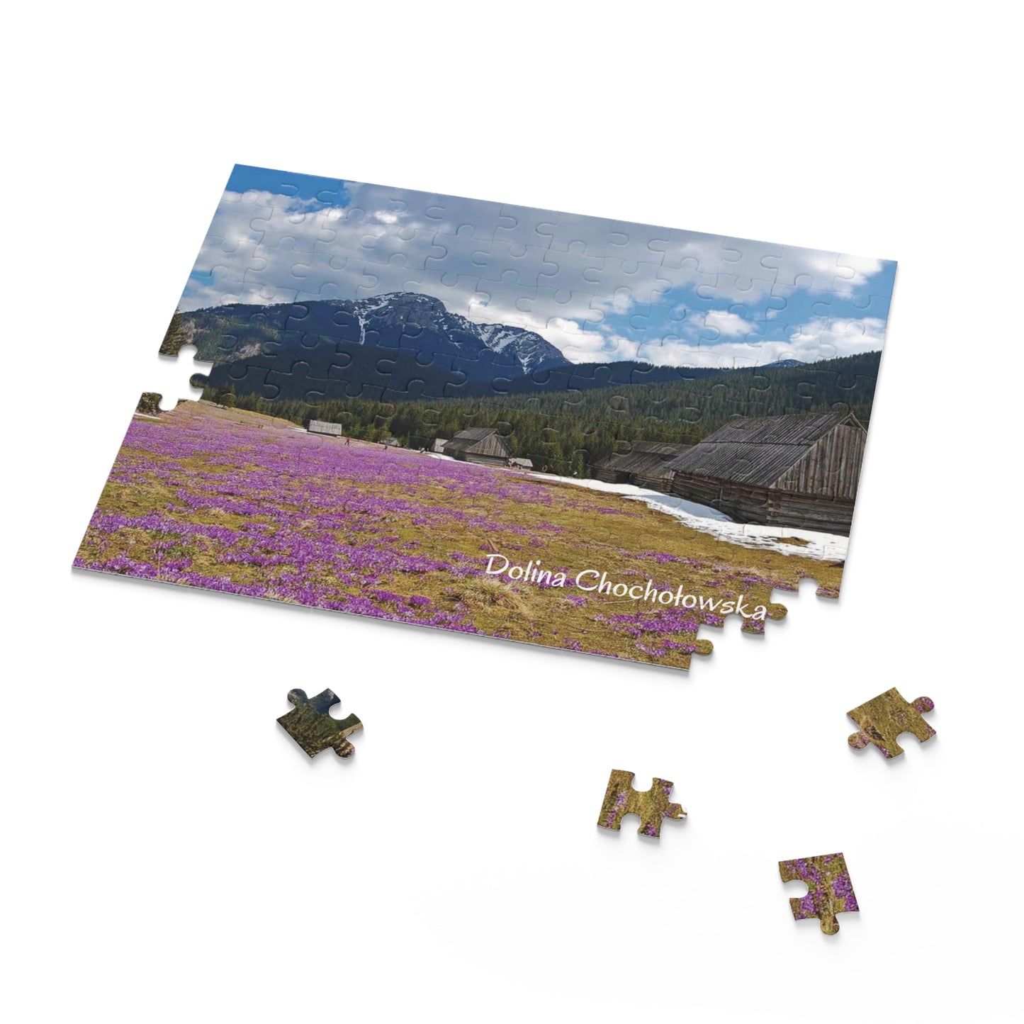 Puzzle (120, 252, 500-Piece) Dolina Chocholowska Poland Zakopane