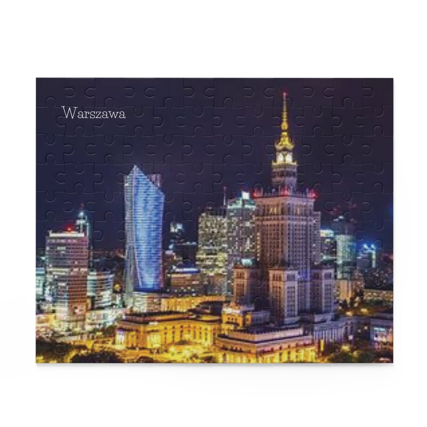 Puzzle Warszawa Poland  (120, 252, 500-Piece) Perfect Gift