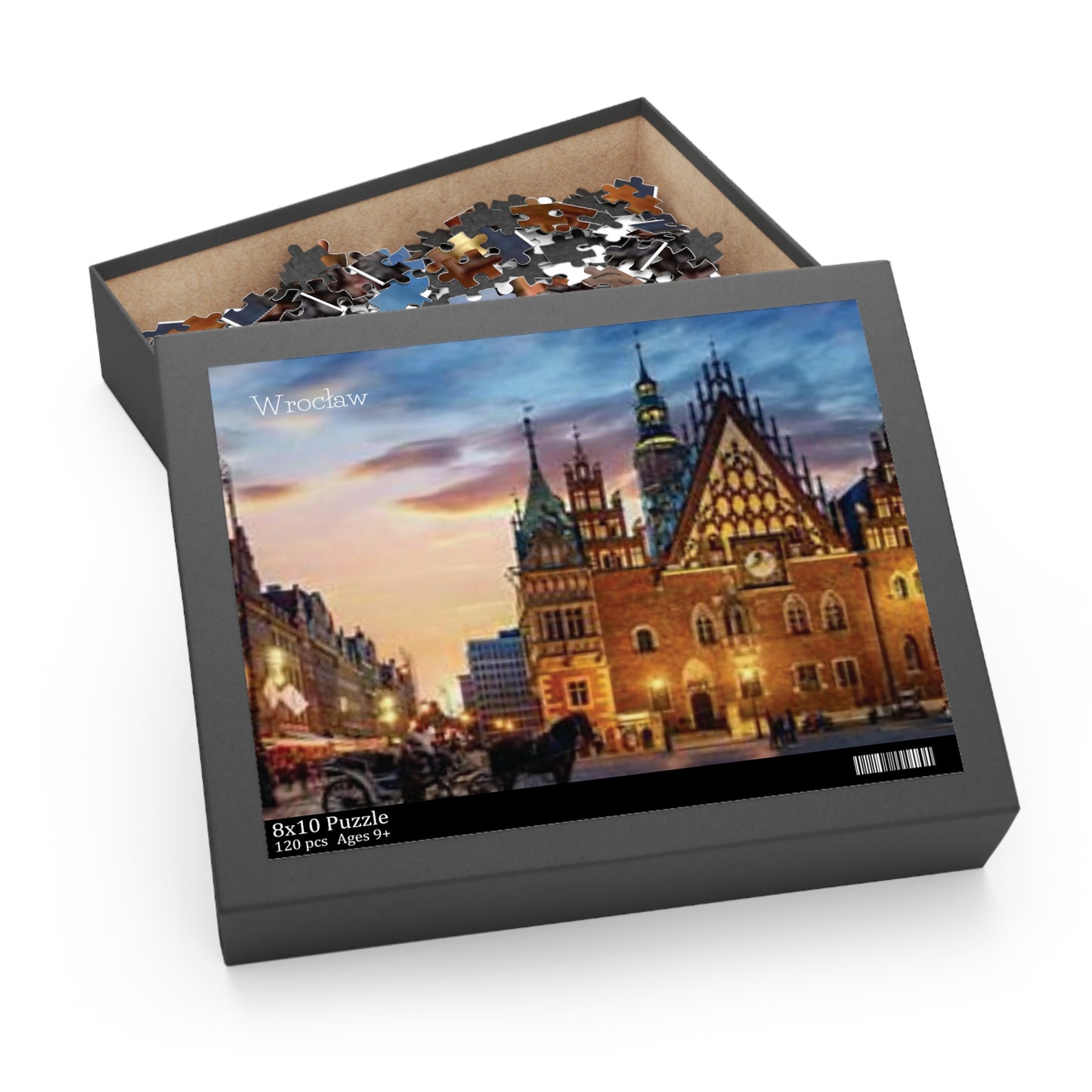 Puzzle Wroclaw Poland (120, 252, 500-Piece) Perfect Gift Family Fun